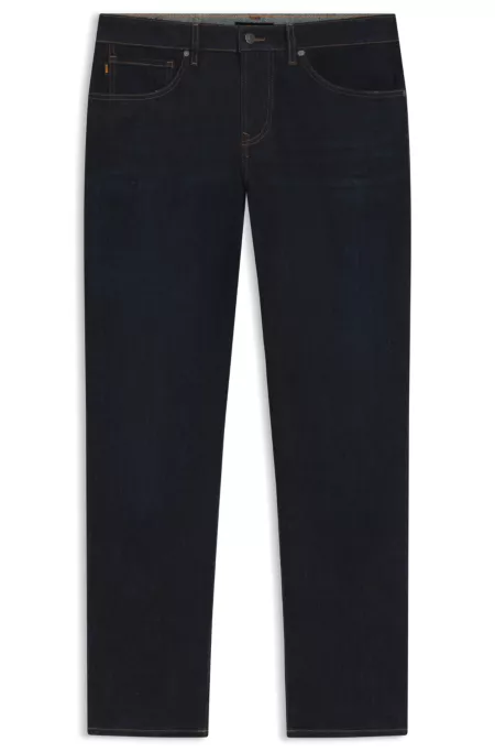 Maine regular-fit jeans in blue soft-motion denim