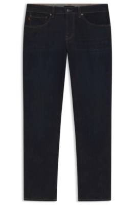 Maine regular-fit jeans in blue soft-motion denim 1
