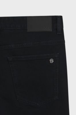 Delaware slim-fit jeans in blue comfort-stretch denim, Dark Blue
