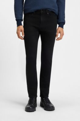 Delaware slim-fit jeans in blue comfort-stretch denim, Dark Blue