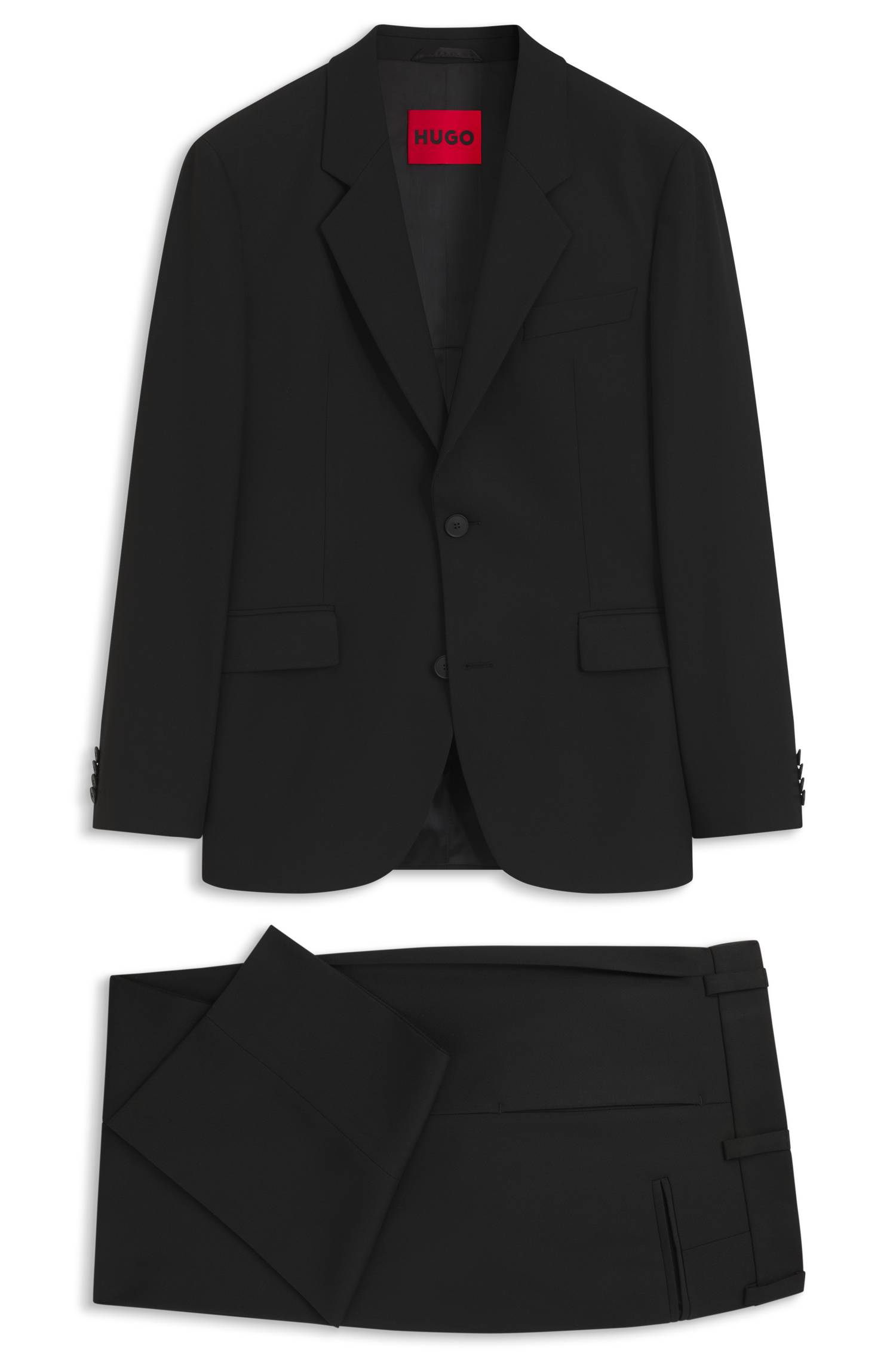 Hugo Modern-fit two-piece suit kostymer herr – bild 4