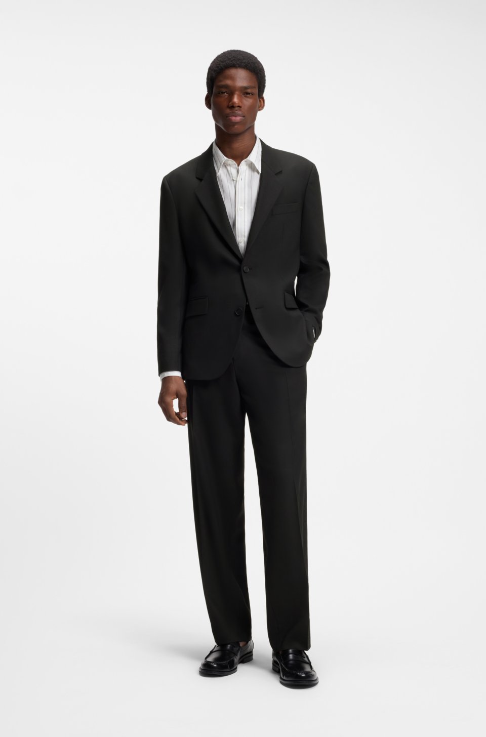 Modern-fit two-piece suit