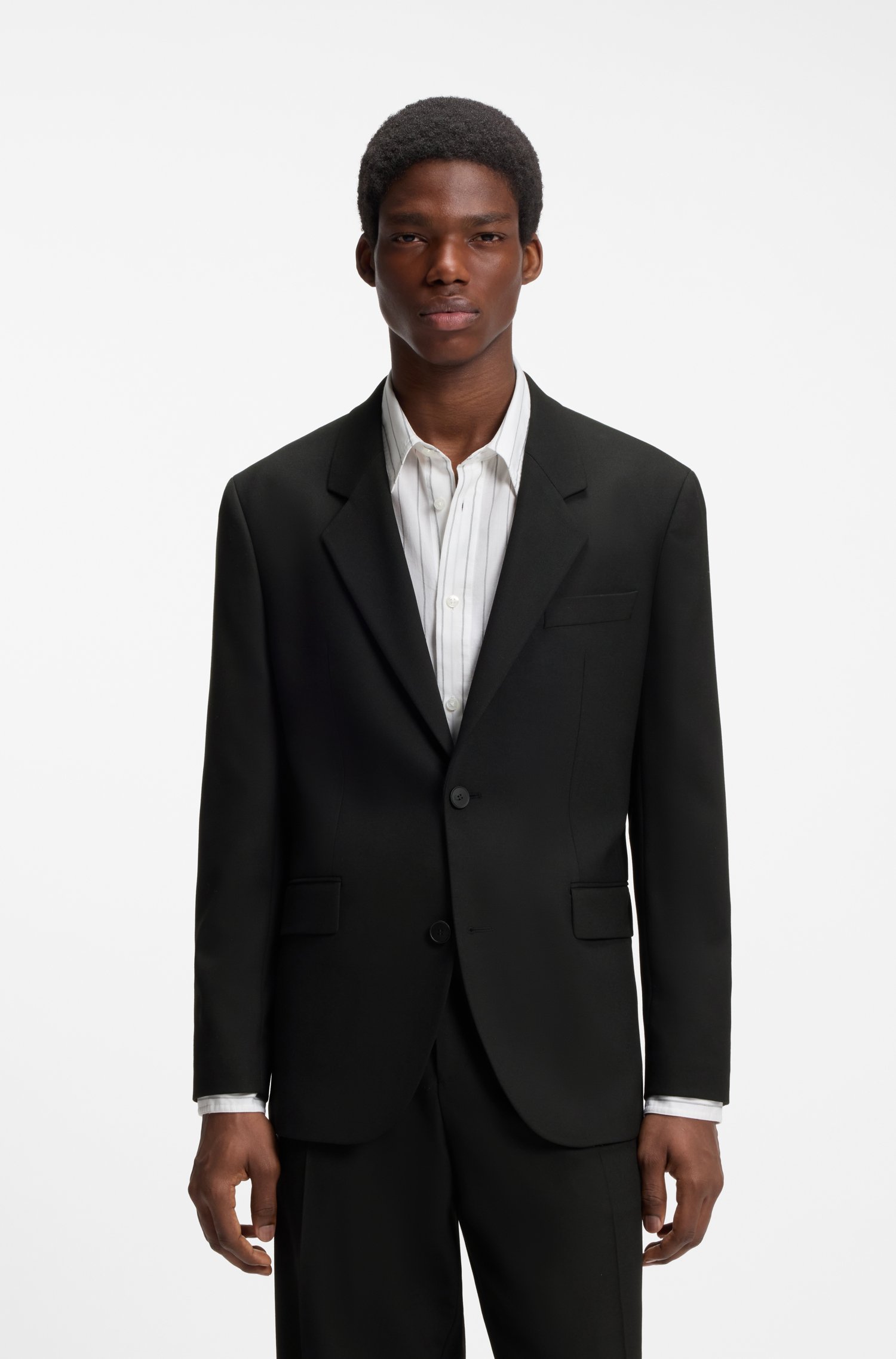 Hugo Modern-fit two-piece suit kostymer herr – bild 2