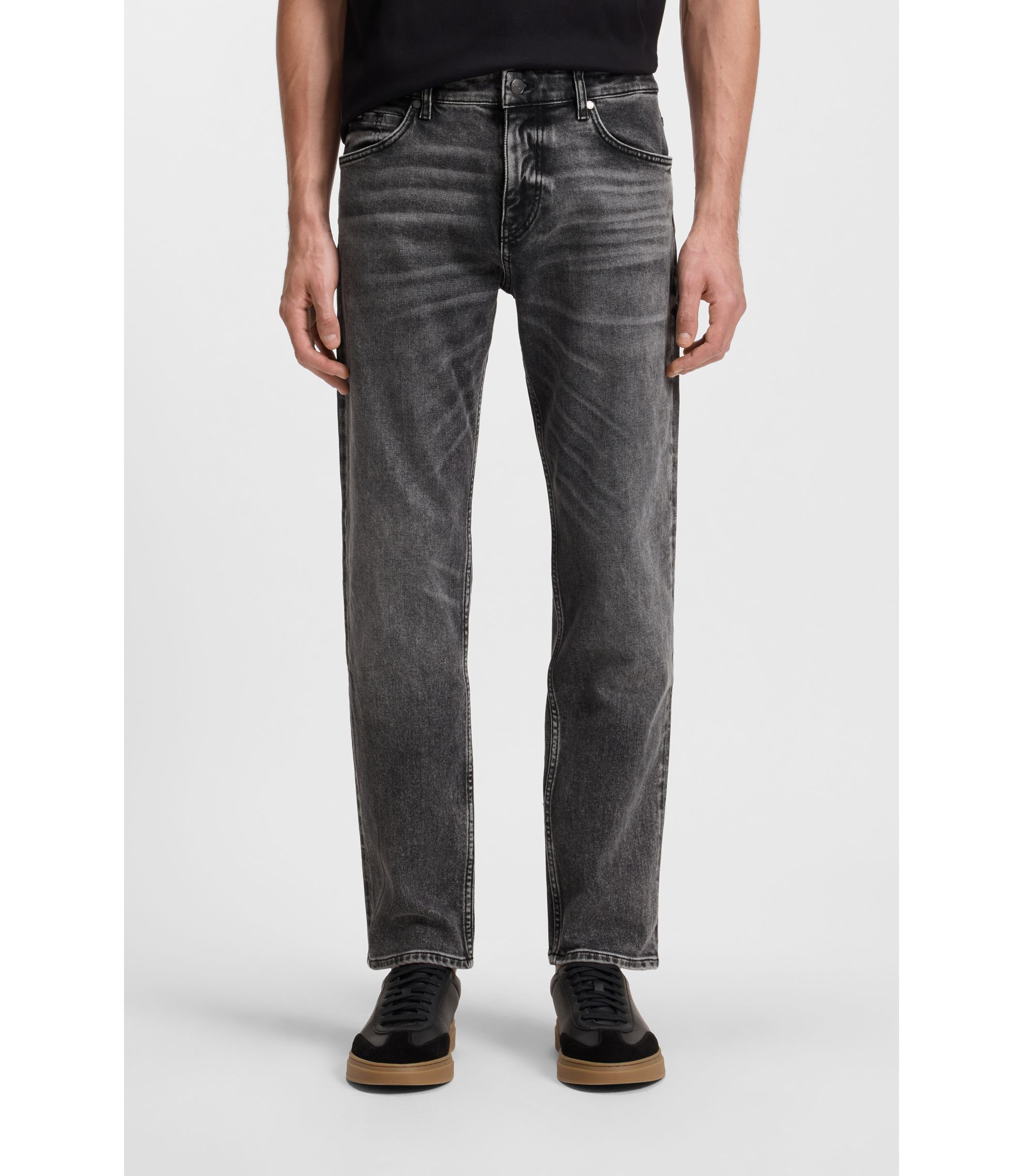 Hugo Boss - Select Line Black Denim Jeans Vintage - W34 /L32 | 00s 