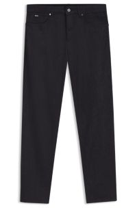 Maine regular-fit jeans in navy Italian denim, Dark Blue
