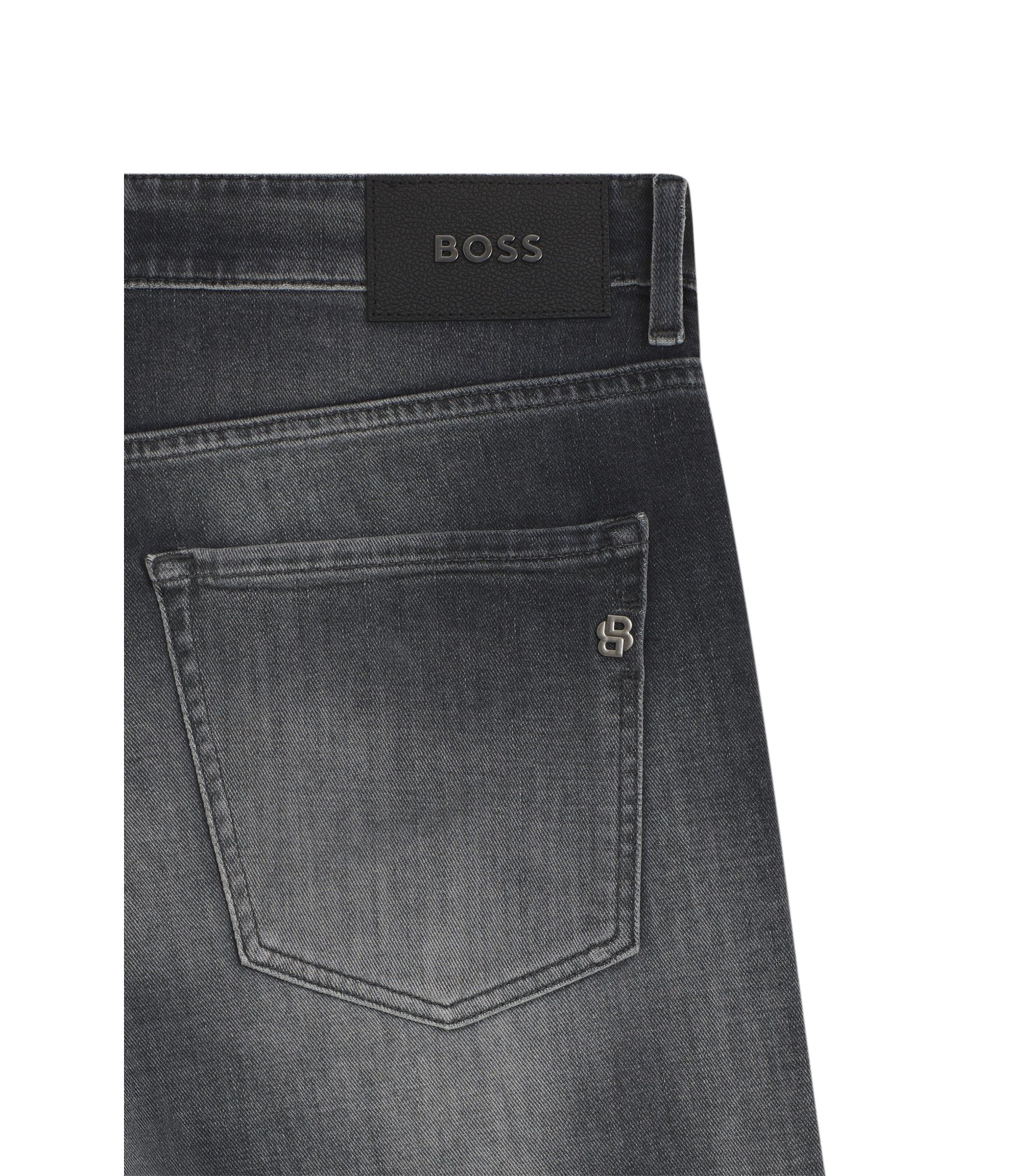 BOSS Delaware Shorts Uomo 10269809 - Jeans Pantaloncini In Denim 98% Cotone, 2% Elastan - Blu