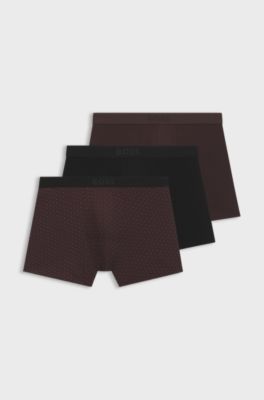 3-pack boxer briefs, Light Brown