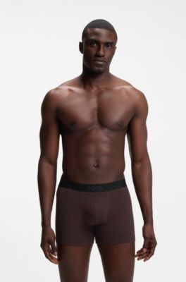 3-pack boxer briefs, Light Brown