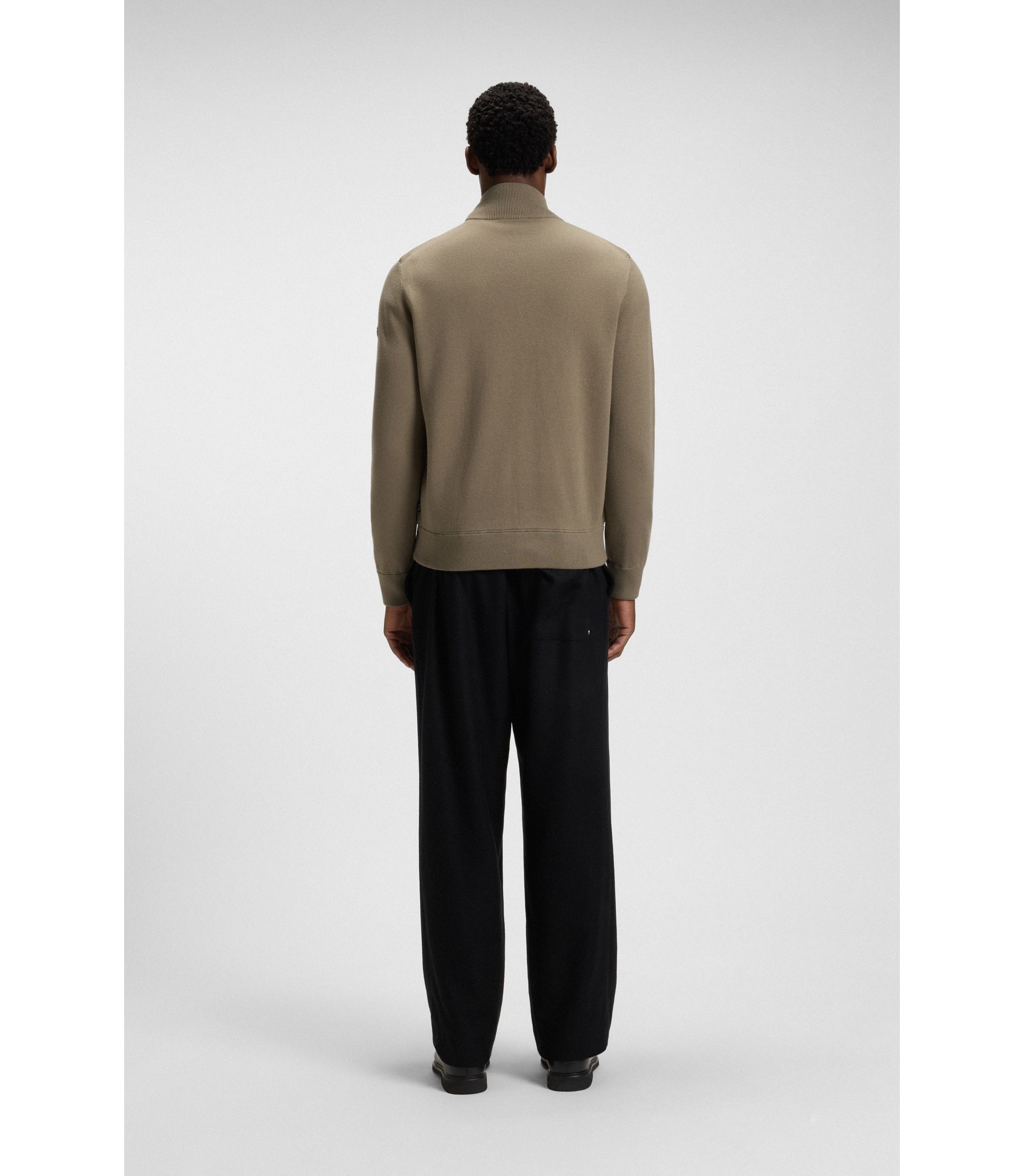HUGO BOSS リバーシブル　ジャケット　46 キャメル HUGO BOSS デザイナーズジャケット メンズ用 | アビエーター