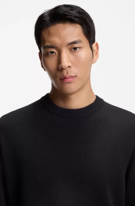 Pull Relaxed en laine vierge