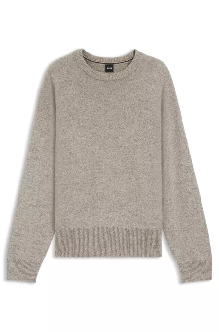 Relaxed-fit sweater in virgin wool