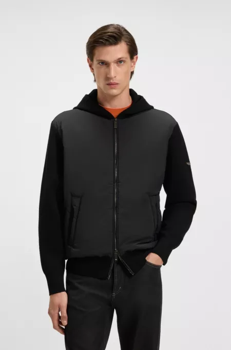 BOSS x ASTON MARTIN virgin-wool hoodie