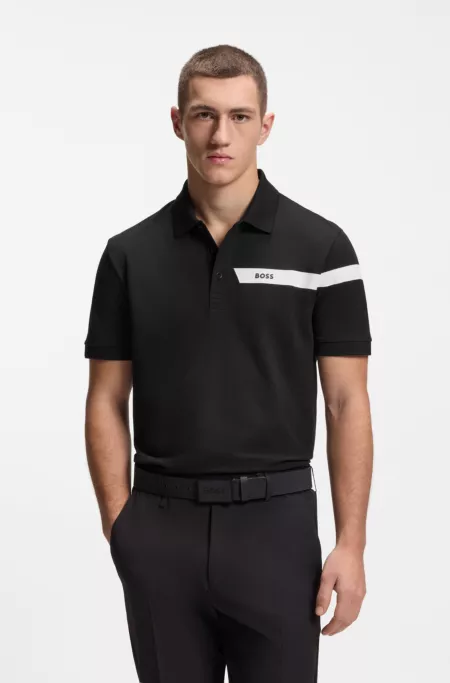 Polo Paddy actif en piqué de coton mélangé