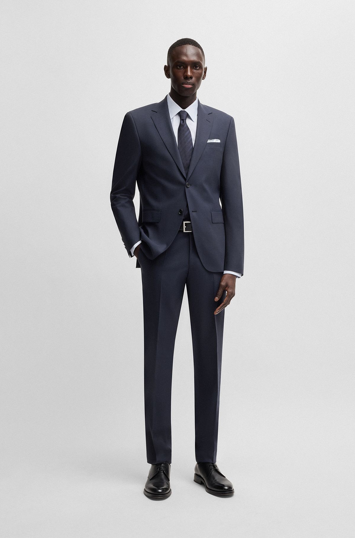 ブルー スーツ for Men by HUGO BOSS | Slim, Tailored ブルー スーツ for Men by HUGO BOSS | Slim, Tailored