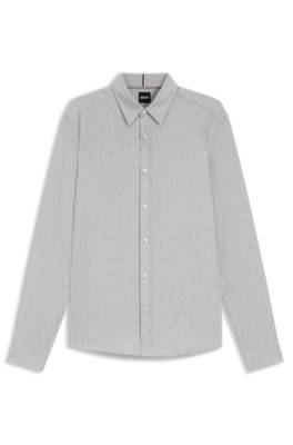 Regular-fit shirt in cotton-blend flannel 1