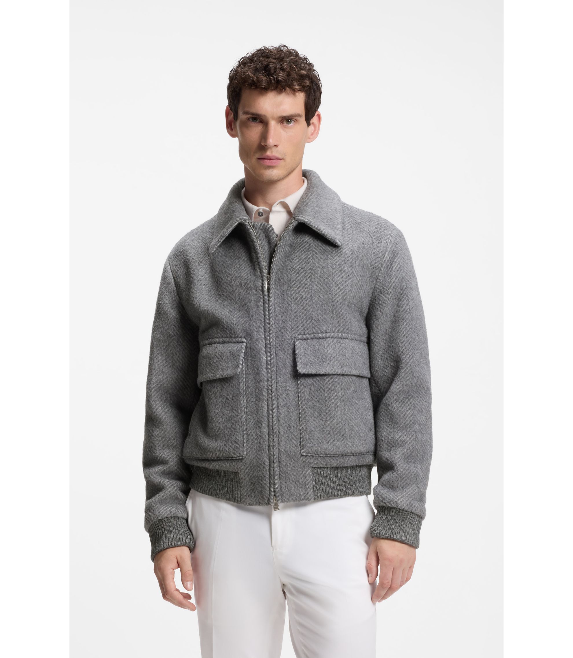 コート | グレー | HUGO BOSS