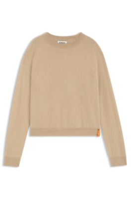 BOSS x Steiff sweater in cashmere and virgin wool, Beige