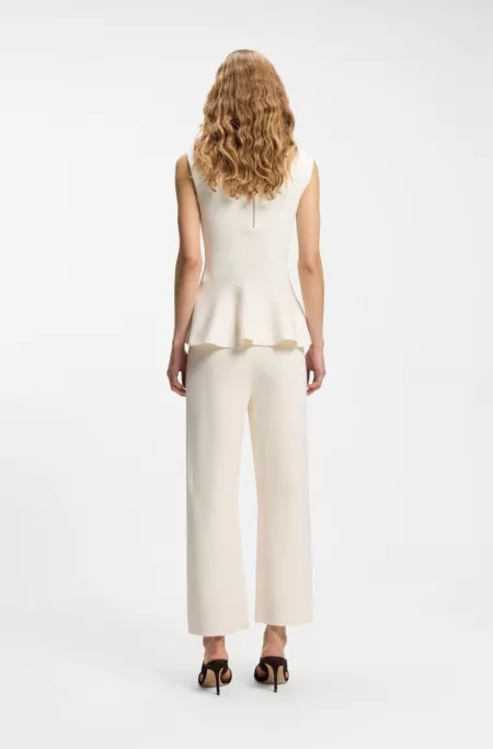 Regular-Fit Hose mit gestrickten Abnähern