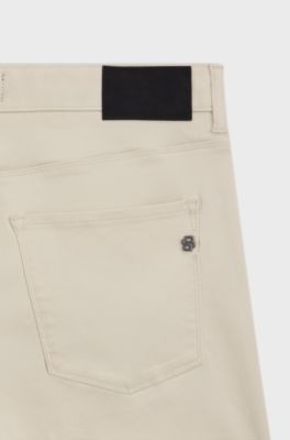 Delaware slim-fit jeans in performance denim, Natural