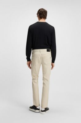 Delaware slim-fit jeans in performance denim, Natural