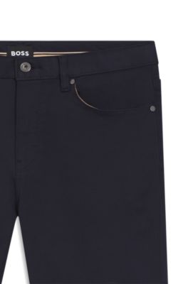 Delaware slim-fit jeans in performance denim, Dark Blue