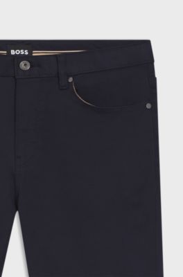 Delaware slim-fit jeans in performance denim, Dark Blue
