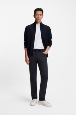 Delaware slim-fit jeans in performance denim, Dark Blue