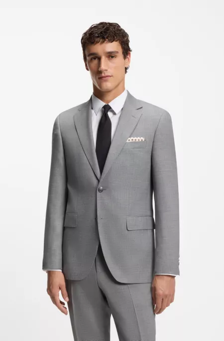 Structured tie in cotton and silk
