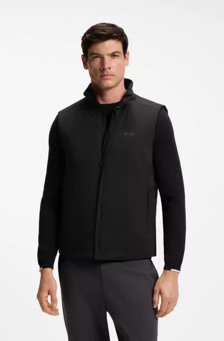 Water-repellent gilet