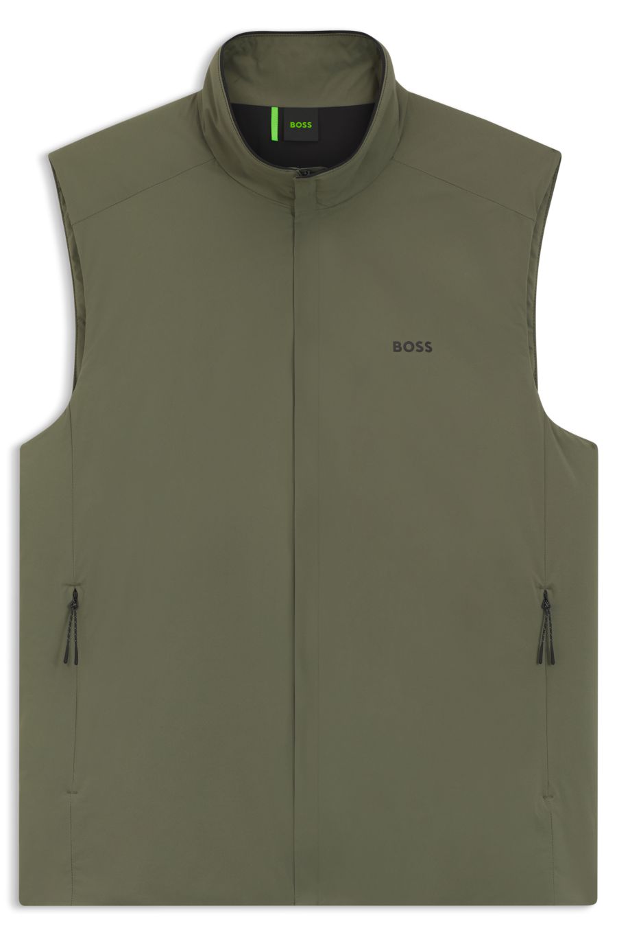 BOSS OW Lite-X Water-Repellent Gilet — Light Beige