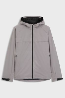 Three-in-one hooded jacket with detachable inner, Light Grey
