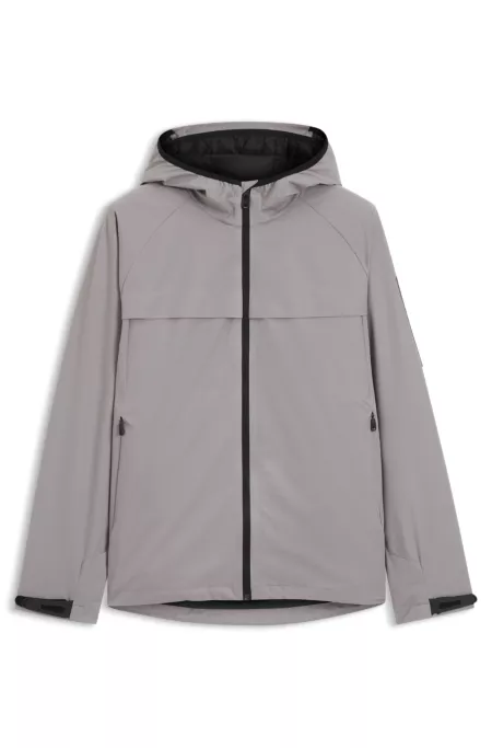 Three-in-one hooded jacket with detachable inner