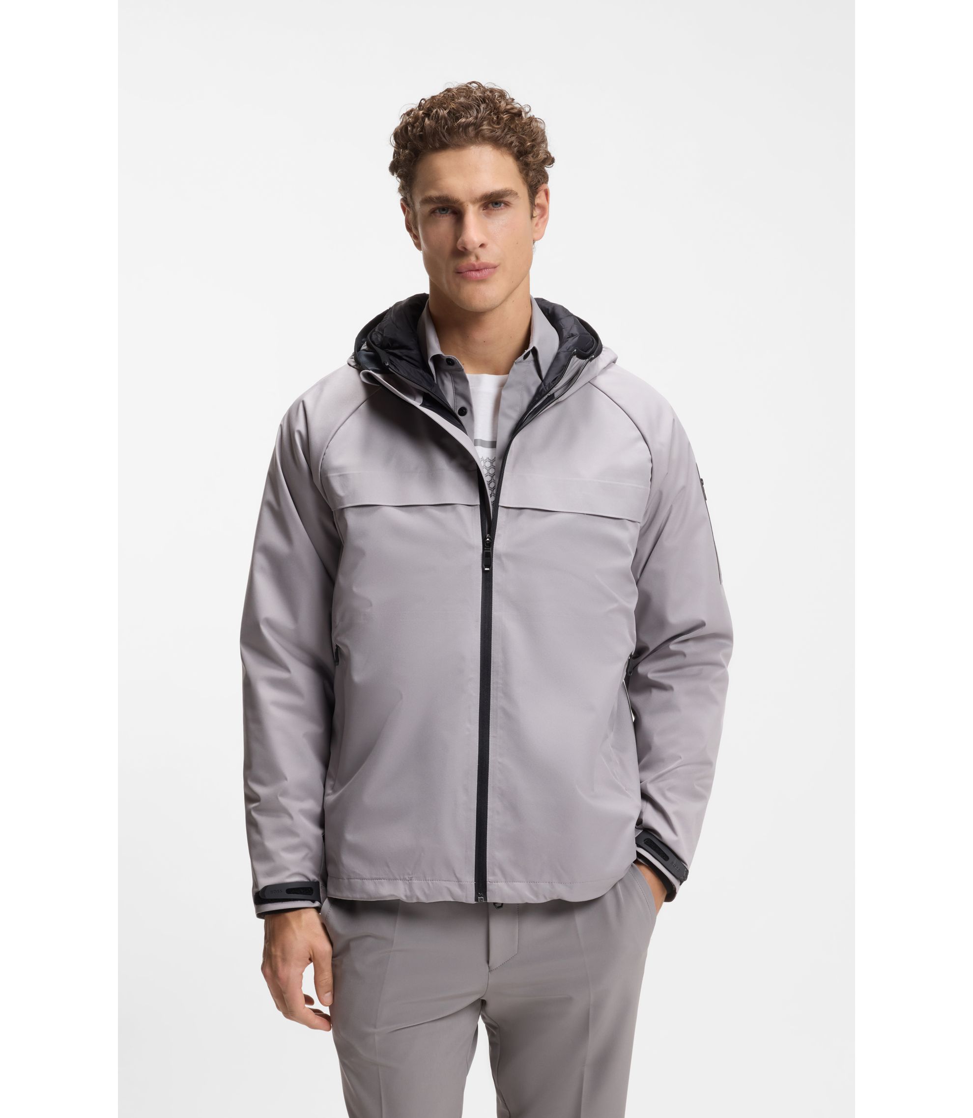 3-in-1-Kapuzenjacke mit herausnehmbarer Innenjacke