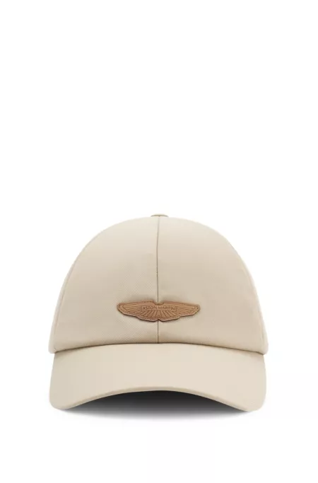 BOSS x ASTON MARTIN logo cap in a wool blend
