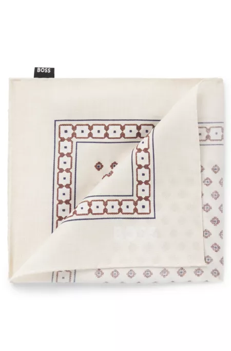 Pocket square with digital print