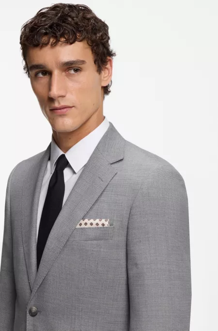 Pocket square with digital print
