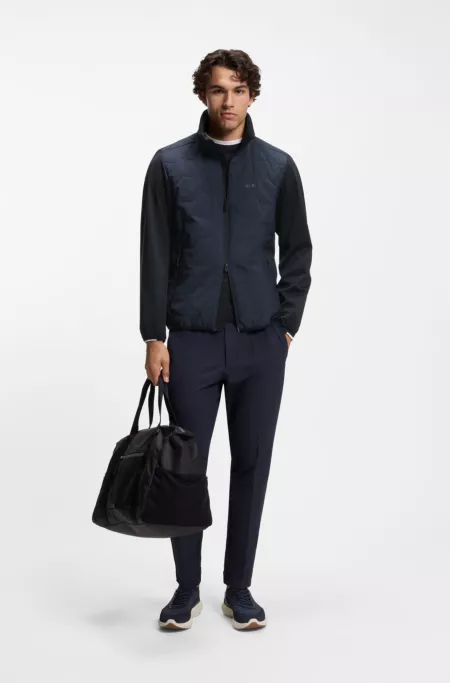 Veste déperlante en tissu extensible