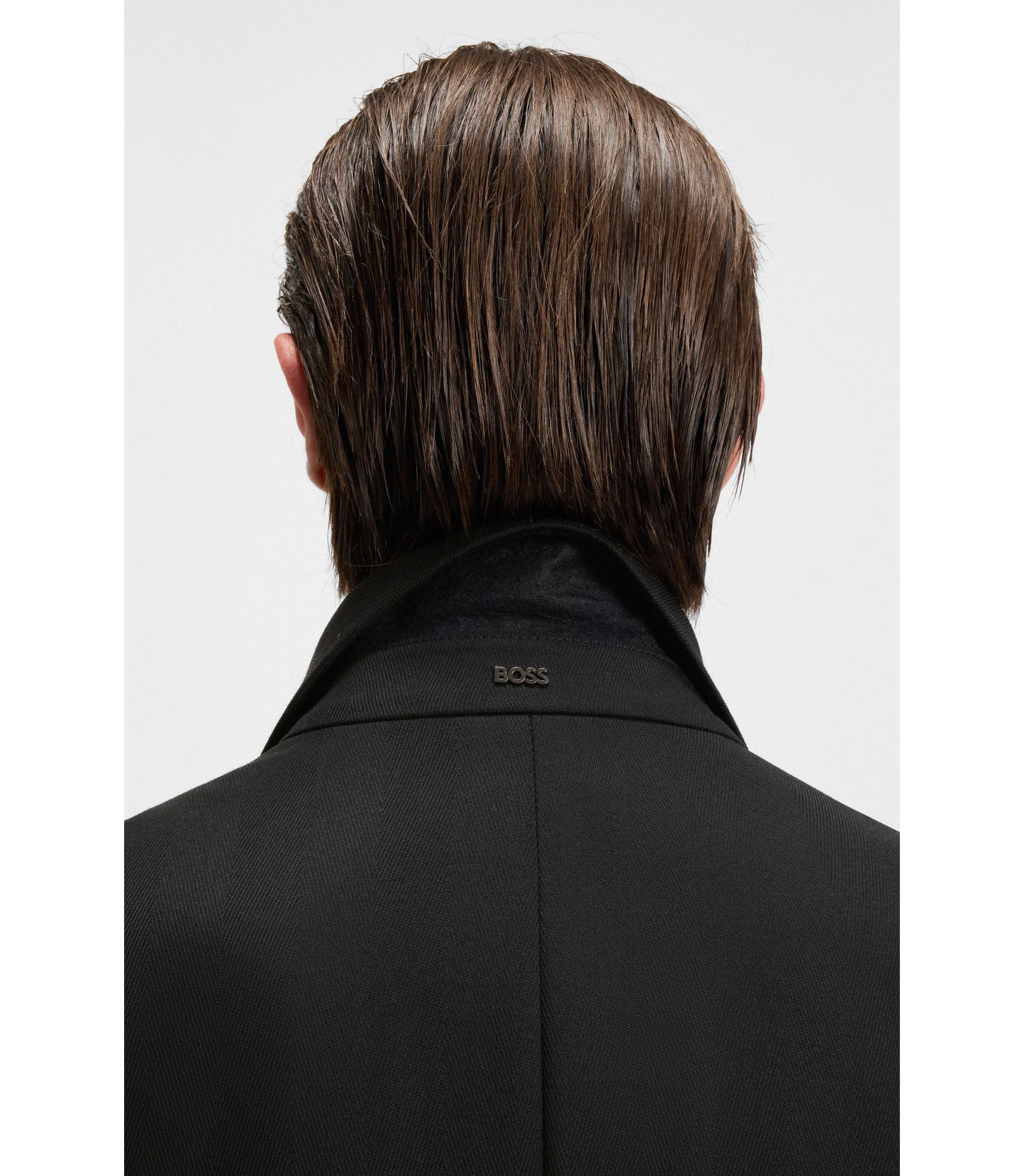 BOSS - はっ水スリムフィットコート デタッチャブルインナー