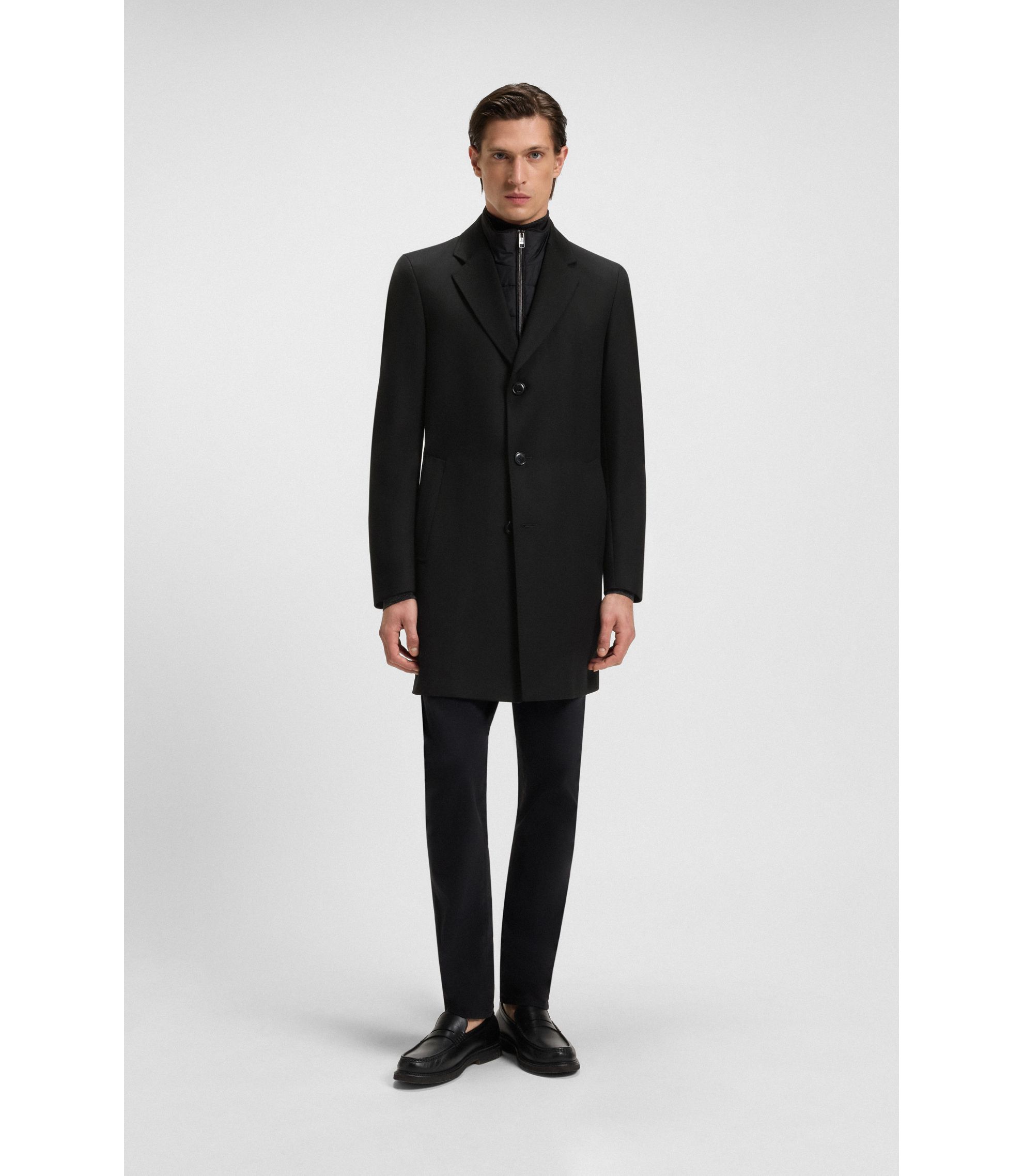 美品 HUGOBOSS スリムフィットチェスターコート デタッチャブルインナー hbeu50551117_001_350?wid=1980&