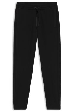 Knitted tracksuit bottoms in a regular fit