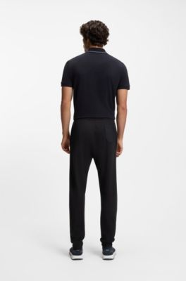 Knitted tracksuit bottoms in a regular fit, Dark Blue