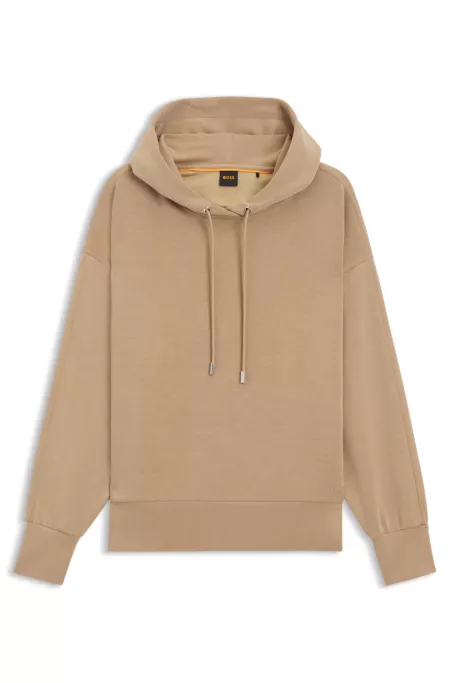 Oversized-fit hoodie with handwritten logo