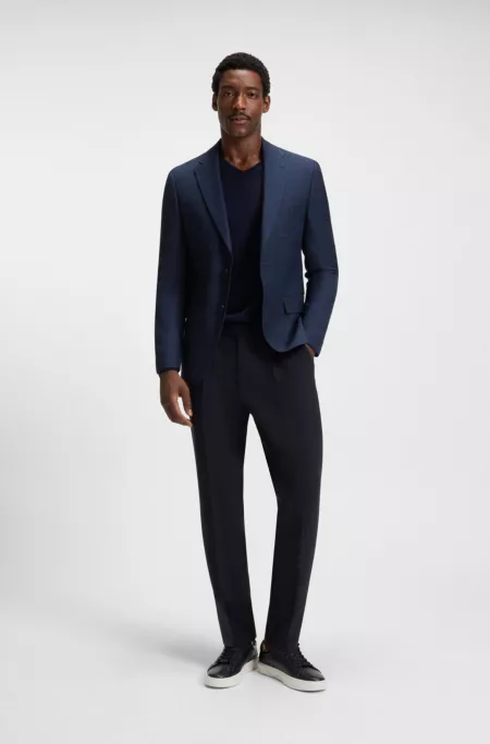 Pantalon Tapered en tissu stretch