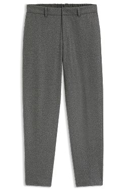 Formal trousers in performance flannel