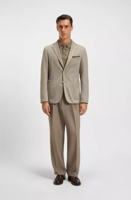 Veste Slim à micro motif