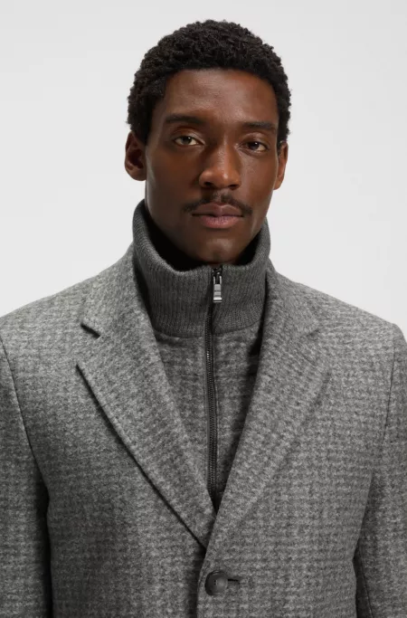 Manteau Slim avec intérieur amovible