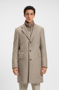 Manteau Slim avec intérieur amovible, Beige