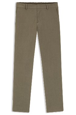 Slim-fit trousers in stretch corduroy