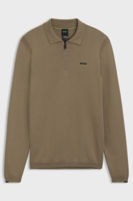 Cotton sweater, Light Brown