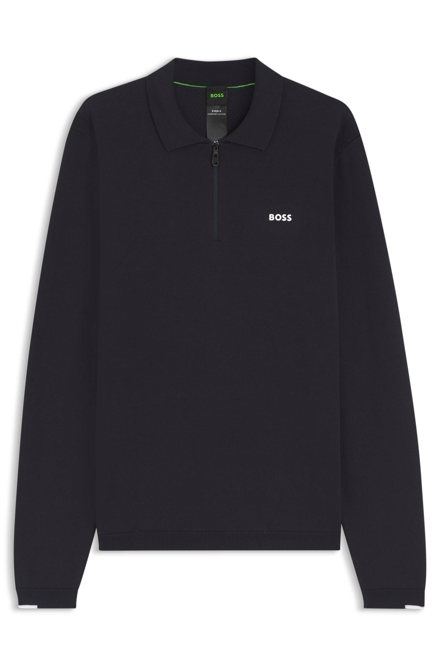 Boss Cotton sweater stickade tröjor herr – bild 4